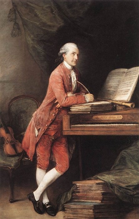 Johann Christian Fisher EUR, Thomas Gainsborough