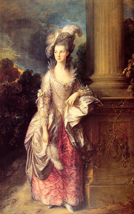 Портрет миссис Грэхем, 1777, Томас Гейнсборо