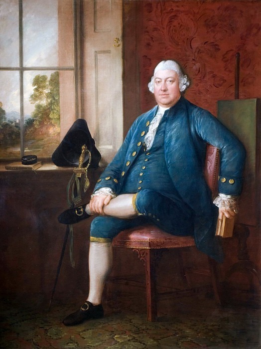 Portrait Of Matthew Hale , Thomas Gainsborough