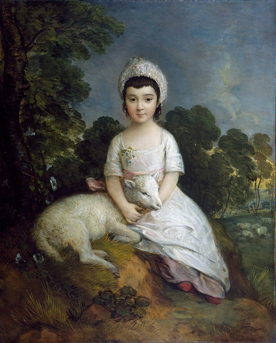 Portrait of Isabelle Bell Franks, Thomas Gainsborough