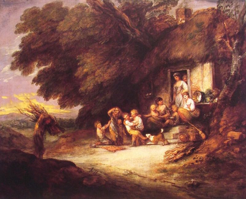 The Cottage Door, Thomas Gainsborough
