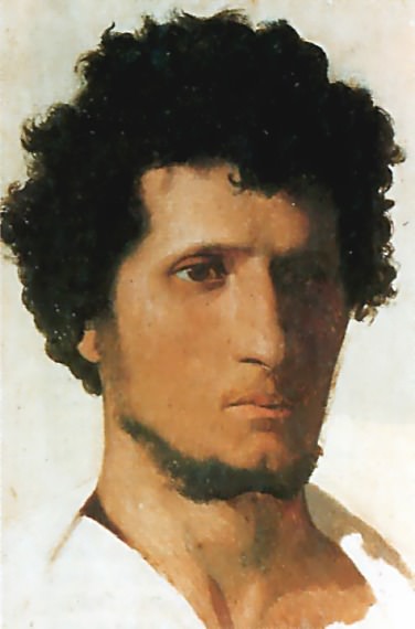 Head_of_a_Peasant_of_the_Roman_Campagna, Jean-Léon Gérôme