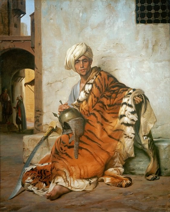 Каирский торговец шкурами, Жан-Леон Жером