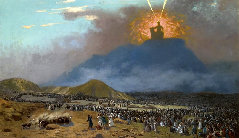 Моисей на горе Синай, Жан-Леон Жером