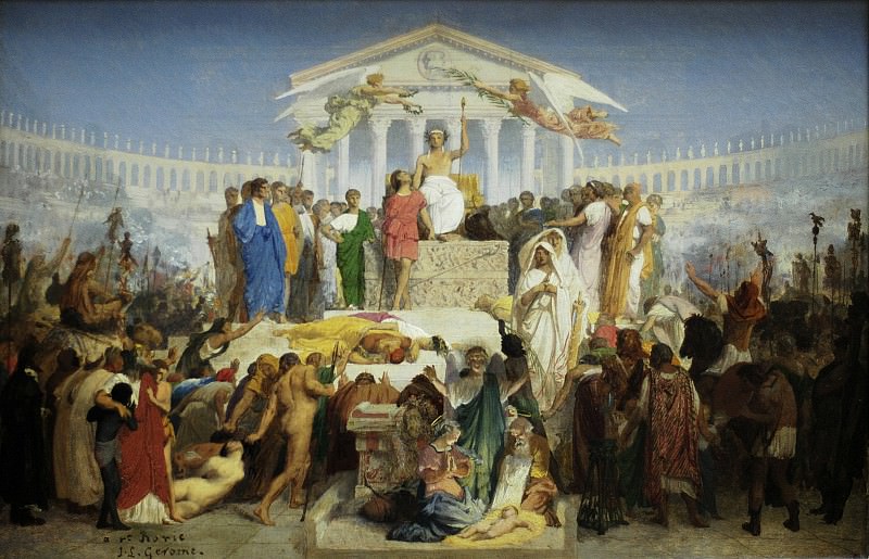 The age of Augustus, the Birth of Christ, Jean-Léon Gérôme