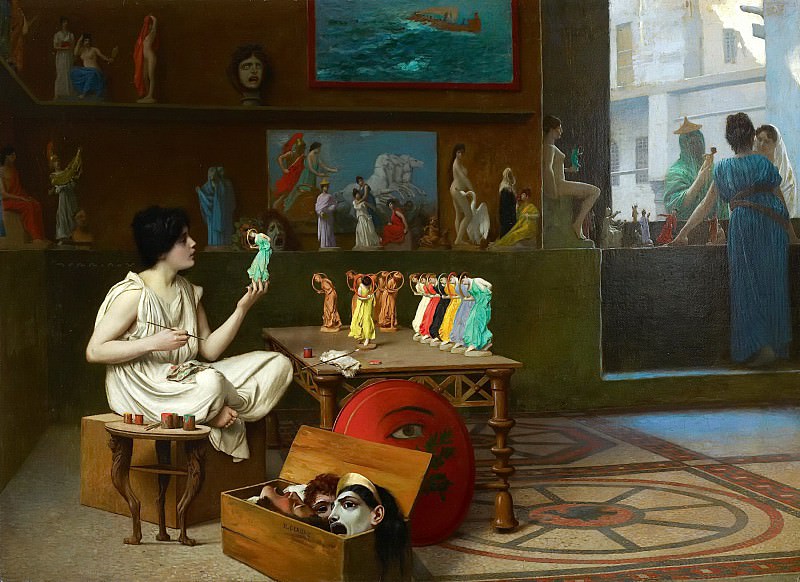 Painting Breathes Life into Sculpture, Jean-Léon Gérôme