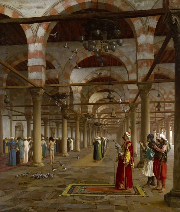 Молитва в мечети, Жан-Леон Жером