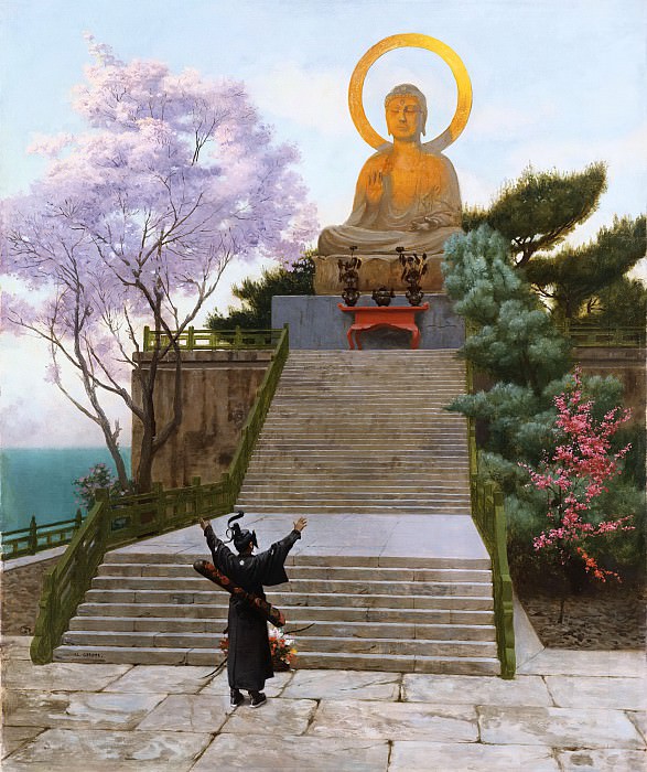 A Japanese imploring a Divinity, Jean-Léon Gérôme