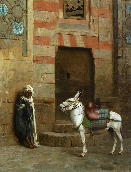 ÂNE ÉGYPTIEN, Jean-Léon Gérôme