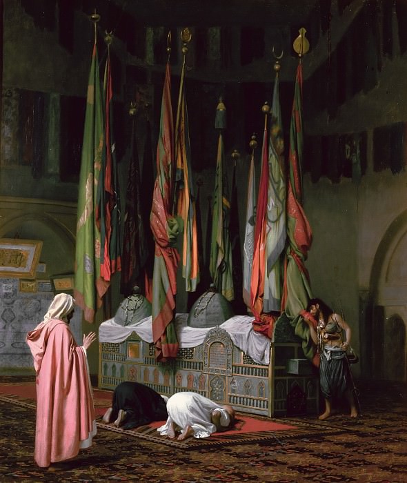 The Tombe of Imam Hisain, Jean-Léon Gérôme