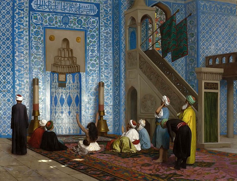 Rustem Pasha Mosque, Istanbul, Jean-Léon Gérôme