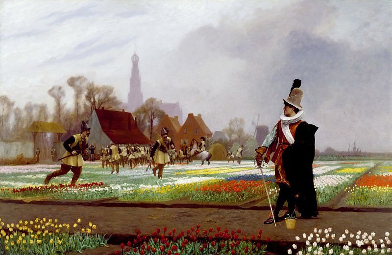 The Tulip Folly, Jean-Léon Gérôme