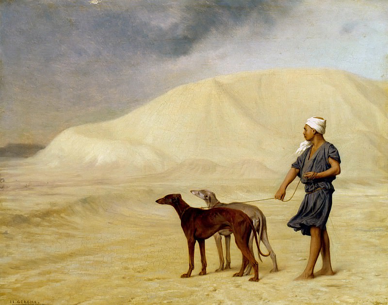 In the desert, Jean-Léon Gérôme