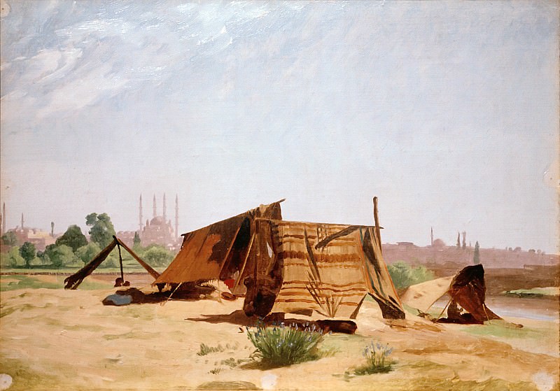 Tent camp near Constantinople, Jean-Léon Gérôme
