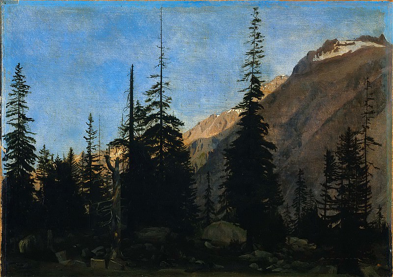 Альпийский пейзаж, Жан-Леон Жером