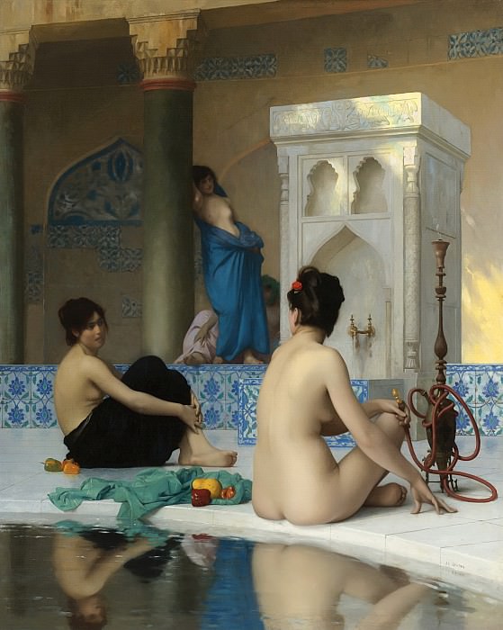 AFTER THE BATHSOLD, Jean-Léon Gérôme