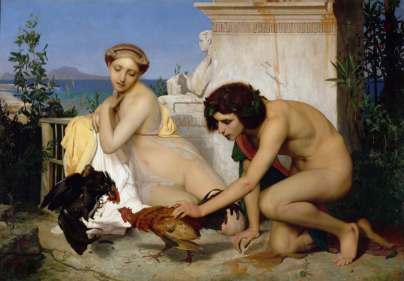 The Cockfight, Jean-Léon Gérôme