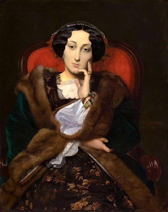 Женский портрет, Жан-Леон Жером