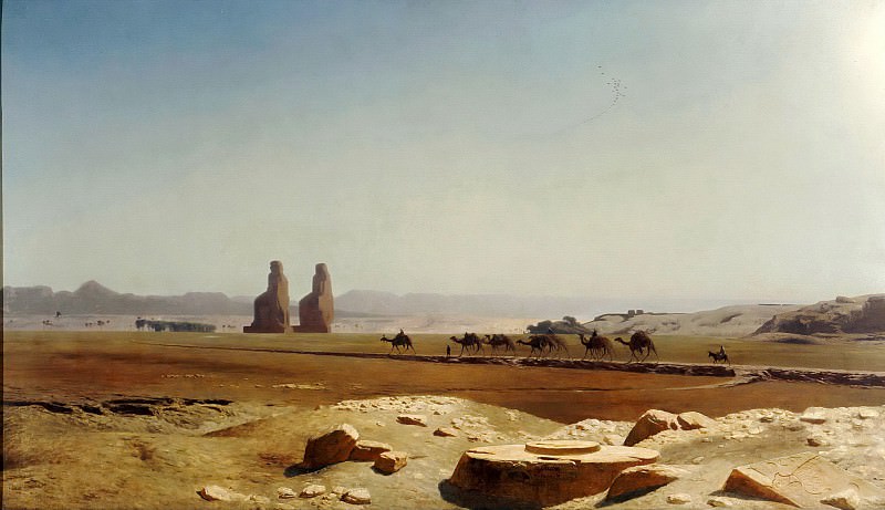 Plain of Thebes, Upper Egypt, Jean-Léon Gérôme