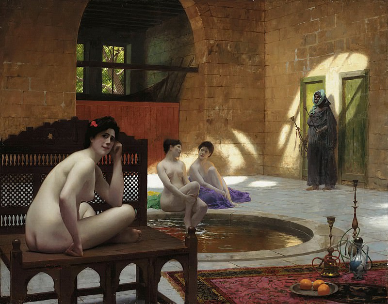 Женщины в турецкой бане, Жан-Леон Жером