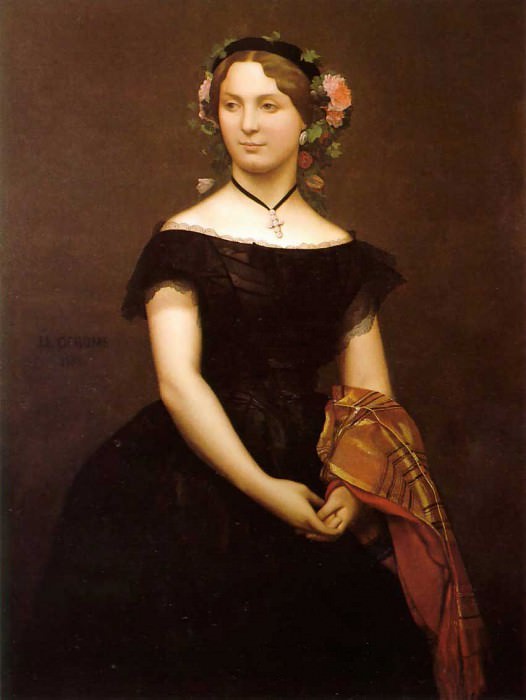 Portrait of Mlle Durand, Jean-Léon Gérôme