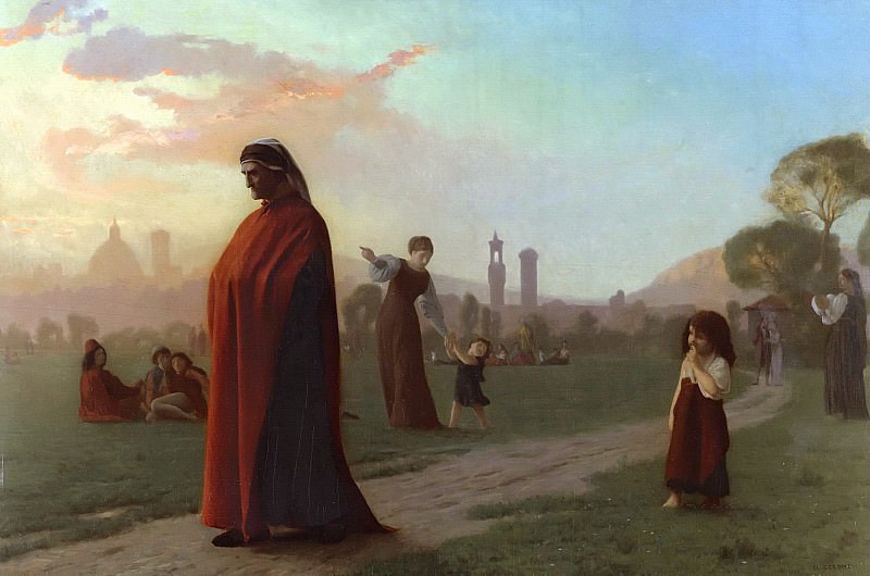 Dante, Jean-Léon Gérôme