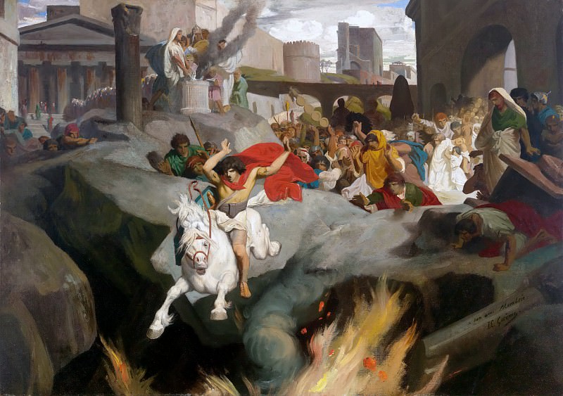 The Leap of Marcus Curtius, Jean-Léon Gérôme