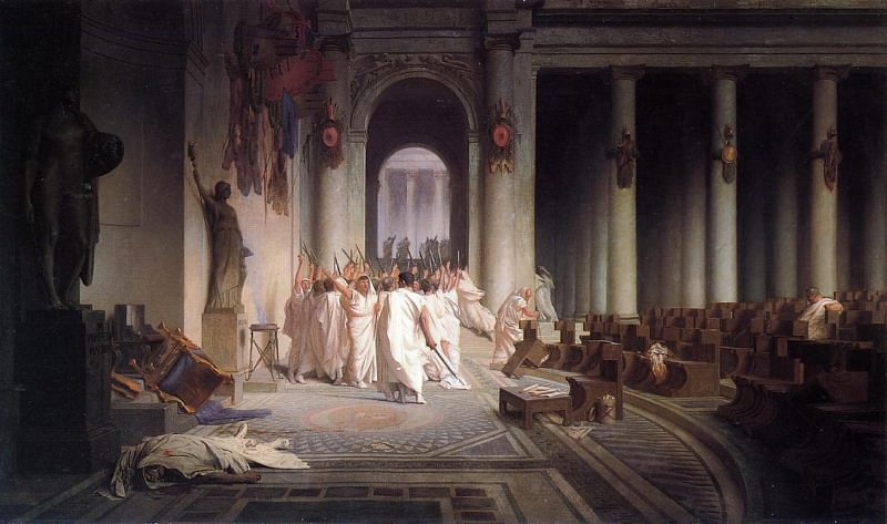 The_Death_of_Caesar, Jean-Léon Gérôme