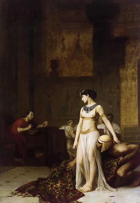 Клеопатра и Цезарь, Жан-Леон Жером