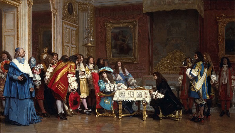 Louis XIV and Moliere, Jean-Léon Gérôme