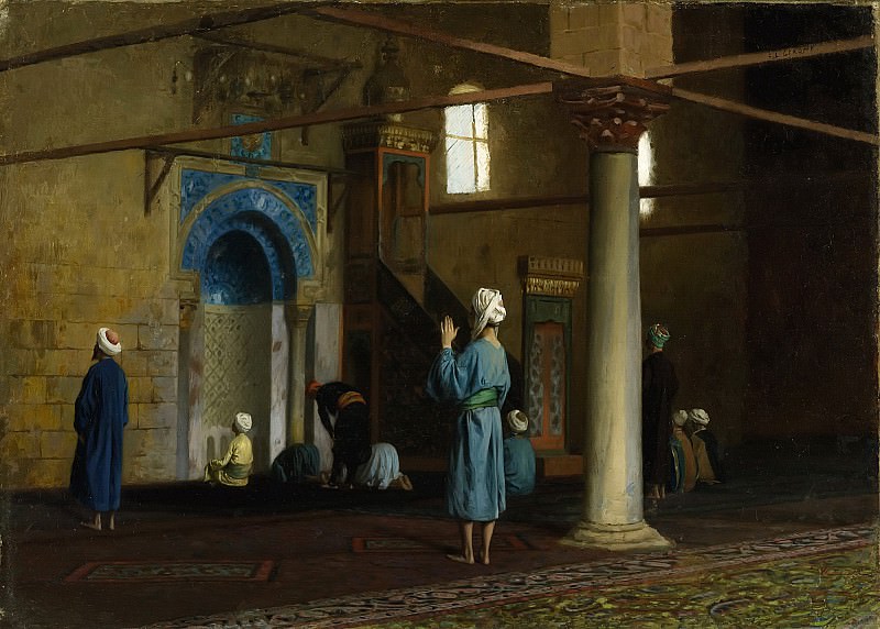 At Prayer, Cairo, Jean-Léon Gérôme