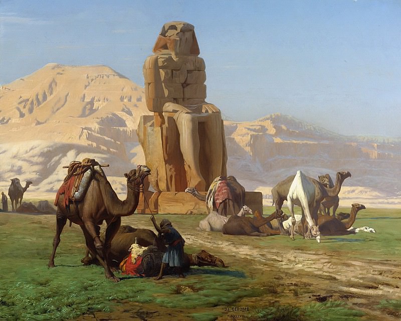 The_Colossus_of_Memnon, Jean-Léon Gérôme