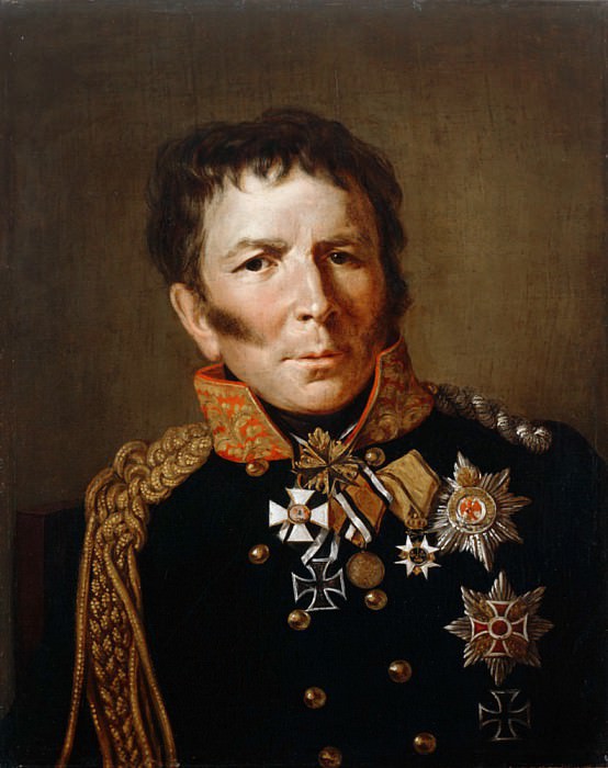Portrait of Prussian war minister Hermann von Boyen