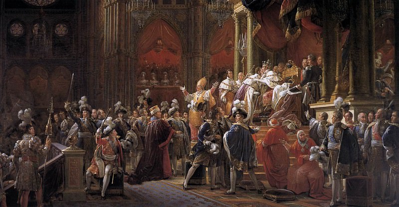 The Coronation Of Charles X, Francois Pascal Simon Gerard