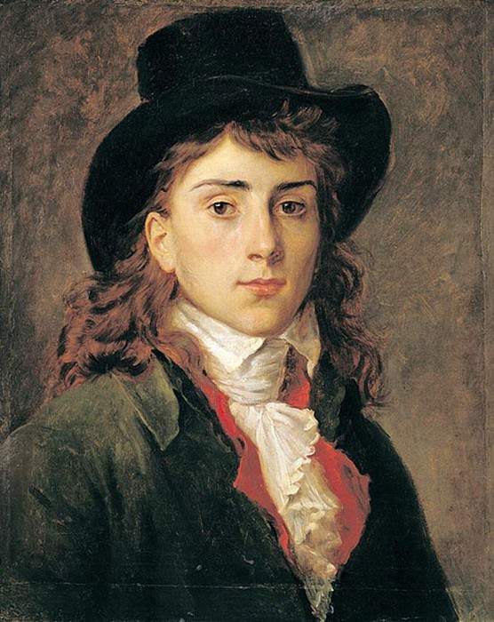 Portrait of Baron Antoine Jean Gros Aged 20, Francois Pascal Simon Gerard