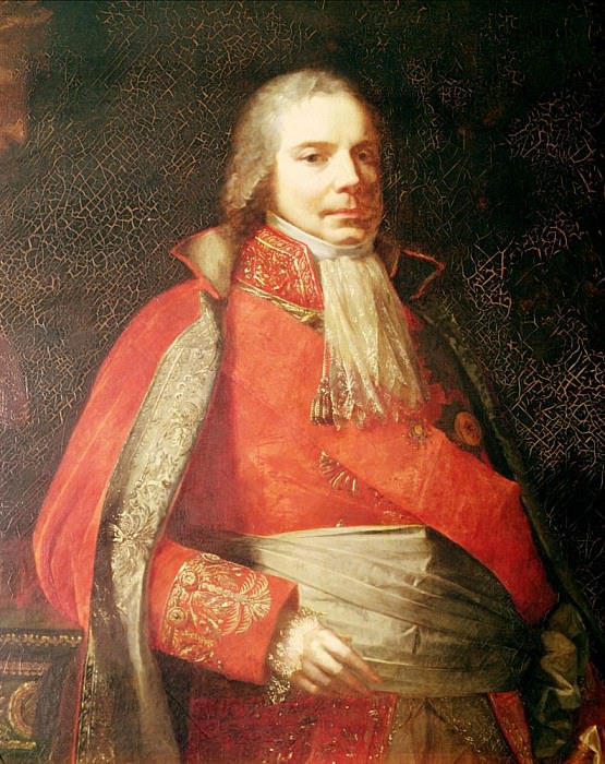 Portrait of Charles Maurice de Talleyrand-Perigord , Francois Pascal Simon Gerard