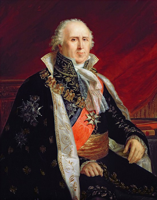 Шарль-Франсуа Лебрен , герцог Пьяченцы, в костюме Главного казначея Империи, Франсуа Паскаль Симон Жерар