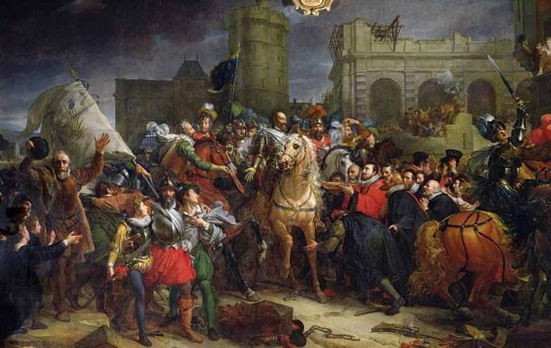 The Entry of Henri IV into Paris 22nd March 1594, Francois Pascal Simon Gerard