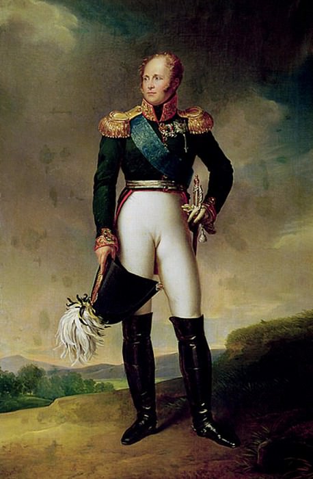 Portrait of Alexander I , Francois Pascal Simon Gerard