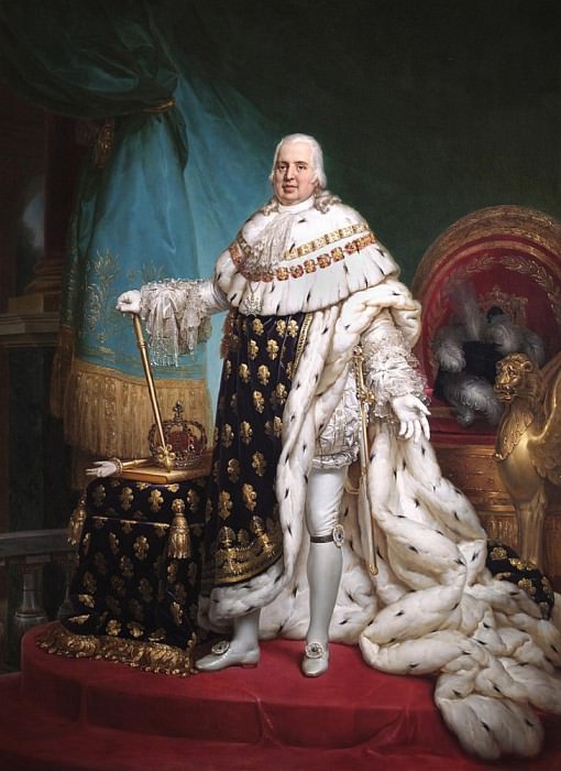 Людовик XVIII, Франсуа Паскаль Симон Жерар