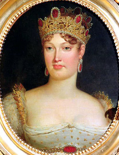 Portrait of Empress Marie-Louise of Austria, Francois Pascal Simon Gerard
