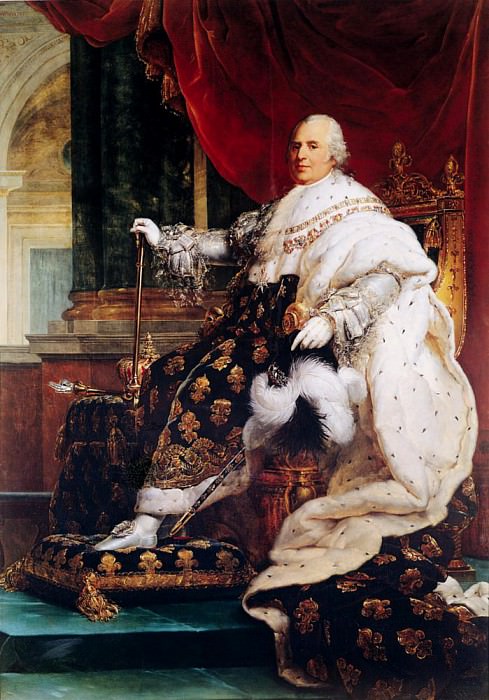 Louis XVIII , Francois Pascal Simon Gerard