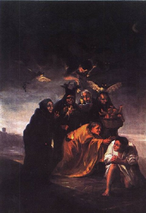 Колдовство, Франсиско Хосе де Гойя-и-Лусьентес