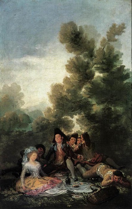 Picnic, Francisco Jose De Goya y Lucientes
