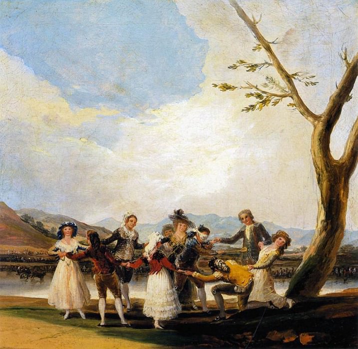 Blind Mans Buff, Francisco Jose De Goya y Lucientes