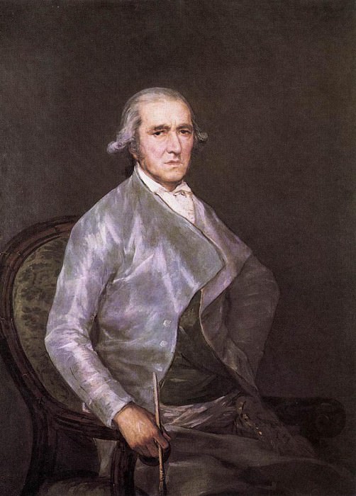 Portrait of Francisco Bayeu, Francisco Jose De Goya y Lucientes