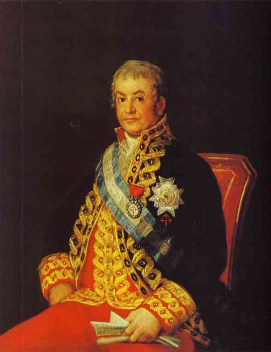 Portrait of Jose Antonio, Marques Caballero Kepmesa, Francisco Jose De Goya y Lucientes
