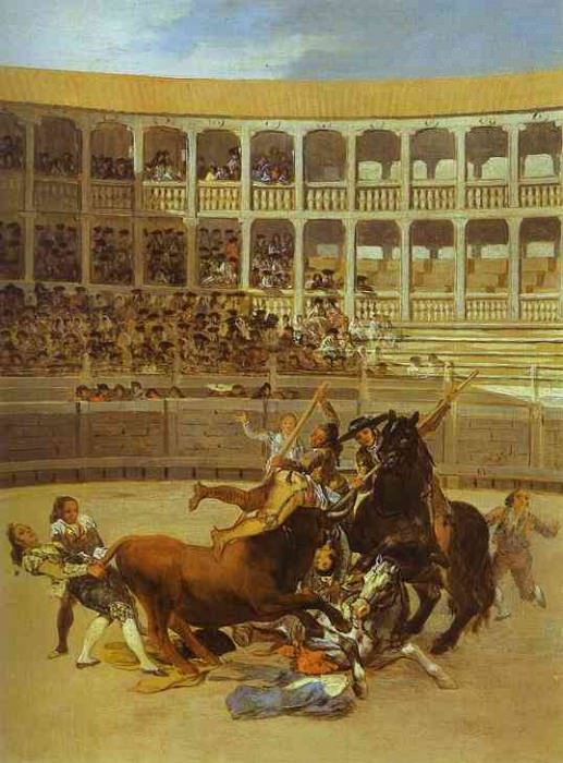 Death of the Picador, Francisco Jose De Goya y Lucientes