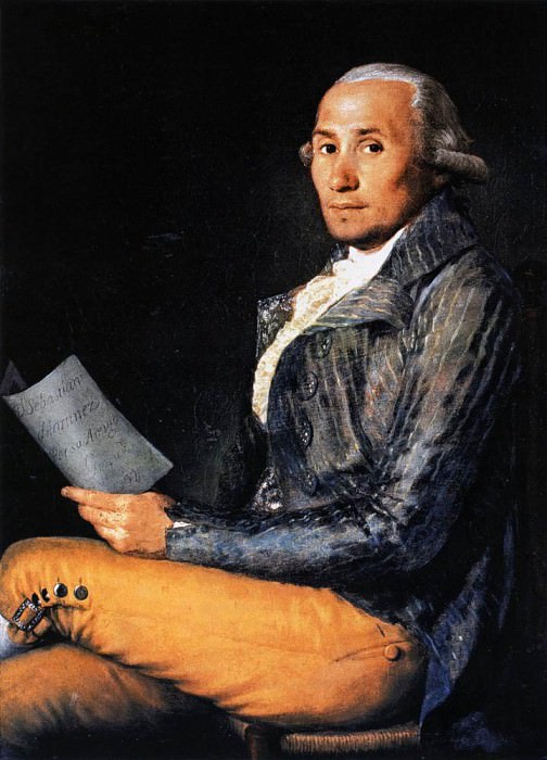 Sebastian Martinez, Francisco Jose De Goya y Lucientes