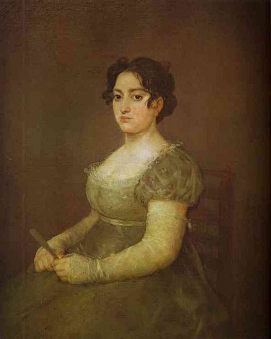 The Woman with a Fan, Francisco Jose De Goya y Lucientes